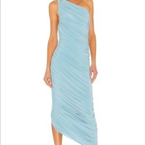 Norma Kamali Diana Dress in Powder Blue